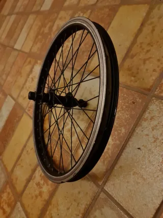 Rueda delantera BMX 20" Eje 14mm Street Freestyle