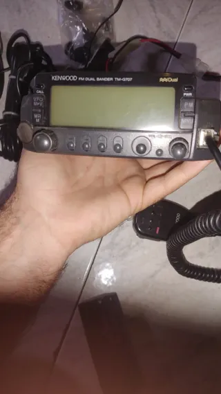 Emisora Kenwood TM-G707A Dual Band