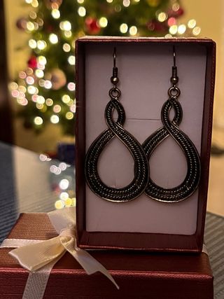 pendientes infinito  fiesta,flamenca, S.Valentín