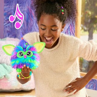 Furby Galaxy Peluche Interactivo que Brilla
