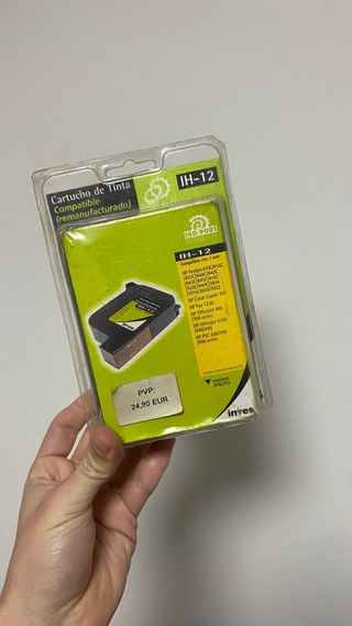 Cartucho Tinta IH-12 Compatible Negro