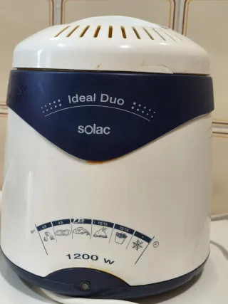 Freidora Solac Ideal Duo 1200W