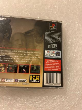 Ronin Blade PlayStation Konami PAL