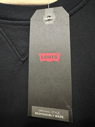 Sudadera Levi's Talla XL Negra