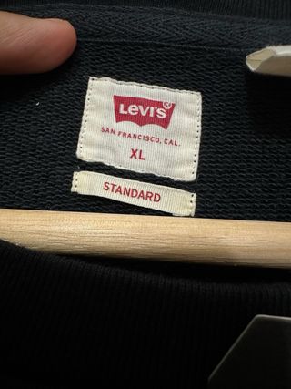 Sudadera Levi's Talla XL Negra