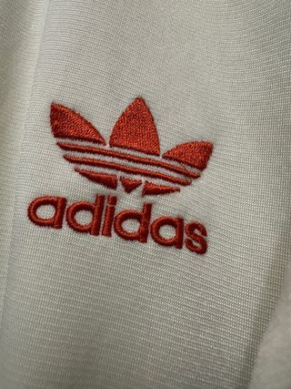 Chaqueta Adidas Talla L Roja y Blanca