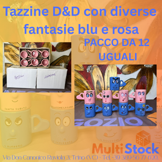 Tazzine da caffé 6 o 12 pezzi