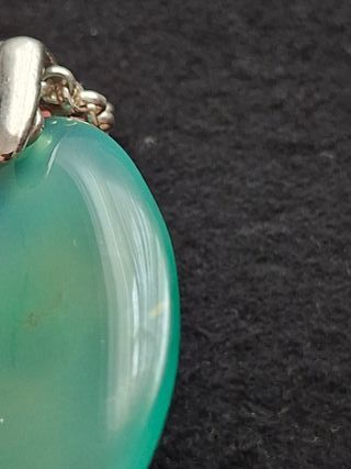 Collar Tous Plata y Aventurina Verde