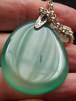 Collar Tous Plata y Aventurina Verde