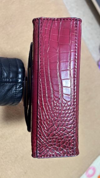 Bolso Guess Rojo Cocodrilo Nuevo