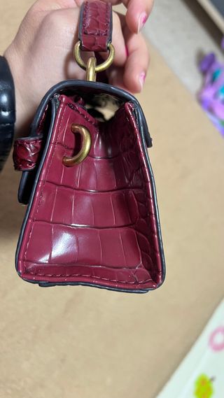 Bolso Guess Rojo Cocodrilo Nuevo