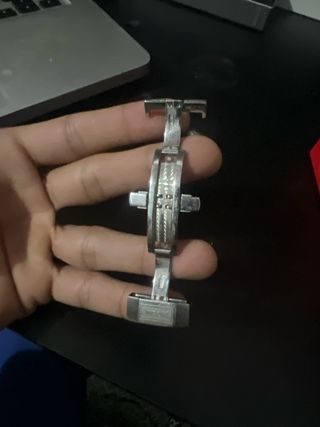 Hebillas Reloj Jaguar Plata