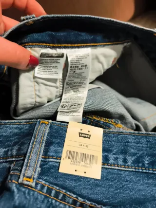 Levi's 501 Original W34 L32 Nuevos