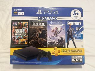 PS4 (PlayStation 4) Nera + Giochi e Accessori