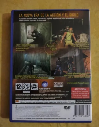 Splinter Cell Pandora Tomorrow PS2 Español CIB.