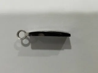 Colgante Acero Diseño Geométrico