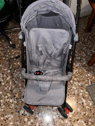 Carrito de niños gris