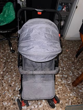 Carrito de niños gris