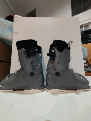 Stivali da sci infantili grigi