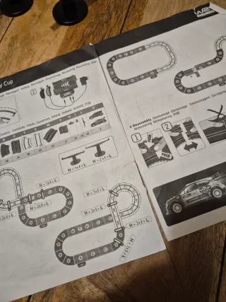 Scalextric WRC Ninco circuito.