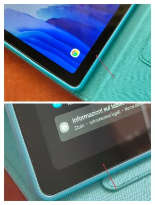 Tablet Samsung Galaxy Tab A7 + cover