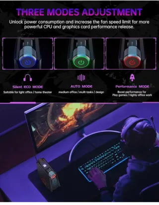 ACEMAGICIAN Mini PC AMD Ryzen 7 5700U