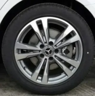 4 TAPABUJES CENTRO RUEDA LLANTA TAPA MERCEDES 75MM