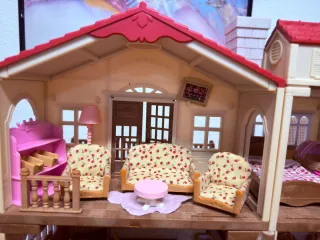 Casa Sylvanian con accesorios