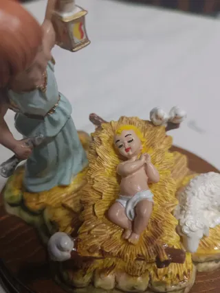 Figura Belén Ángel Niño Oveja