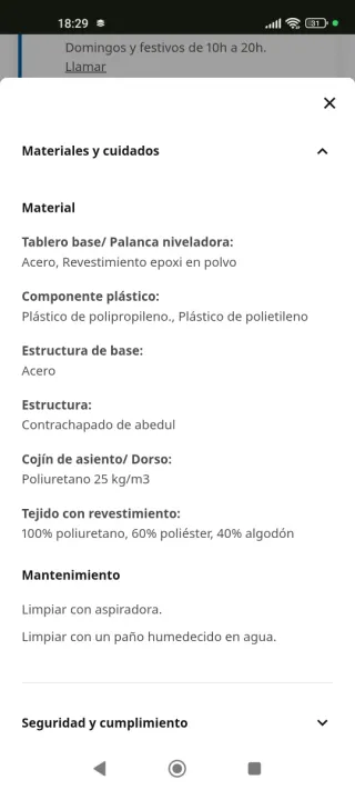 Silla giratoria SKRUVSTA Ikea negra