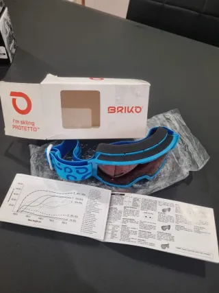 Máscara Esqui BRIKO Junior S2 Snow