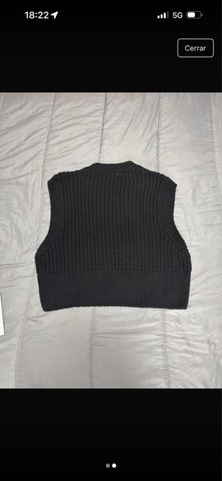 Chaleco de lana sin mangas