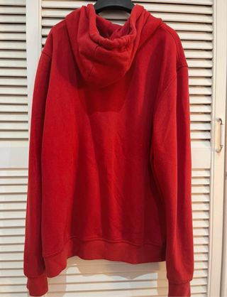 Sudadera básica roja con capucha  Primark Talla L