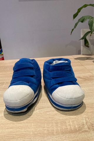 Zapatillas de estar por casa azules