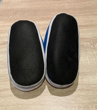 Zapatillas de estar por casa azules