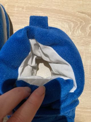 Zapatillas de estar por casa azules