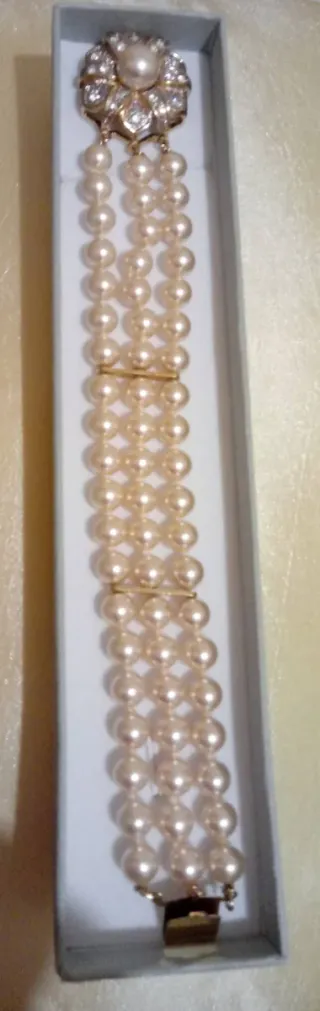 Pulsera perlas