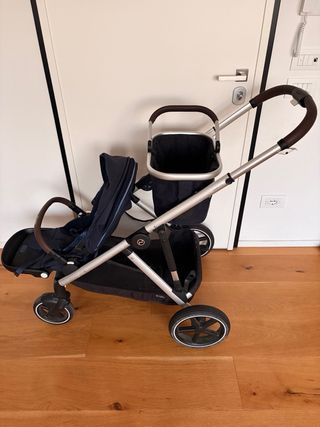 Passeggino doppio Cybex Gazelle S + Ovetto Cloud Z