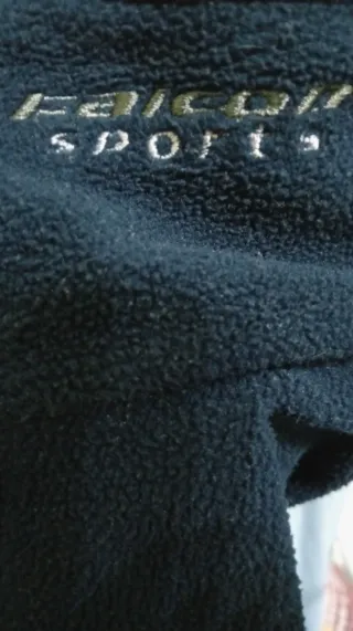 Polar azul con cremallera