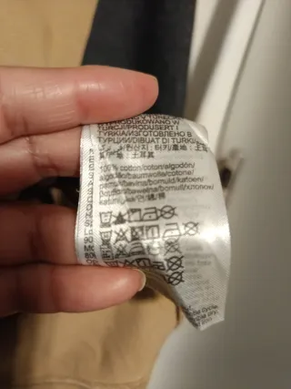 Camiseta Tommy Hilfiger Camel Chico