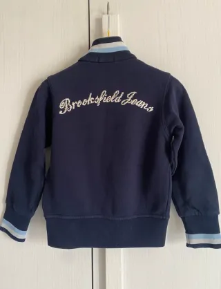 Felpa con cerniera Brooksfield 3 anni bambino