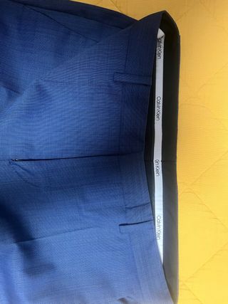 Pantalón de traje Calvin Klein azul