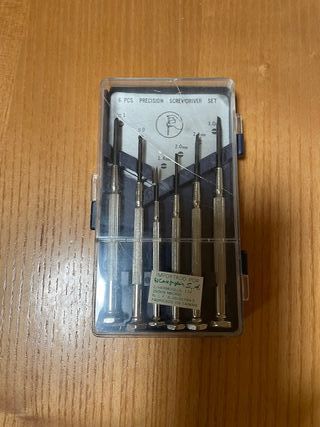 Set di 6 cacciaviti di precisione