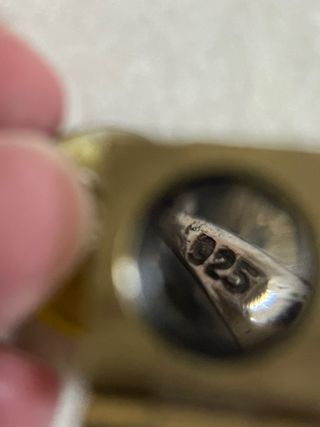 Colgante Corazón Plata 925 estilo Ámbar amarillo