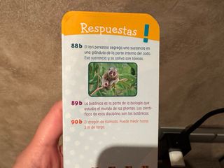 Preguntas y respuestas libros animales