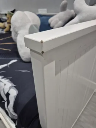 Cama Ikea Hemnes Blanca con Cajones