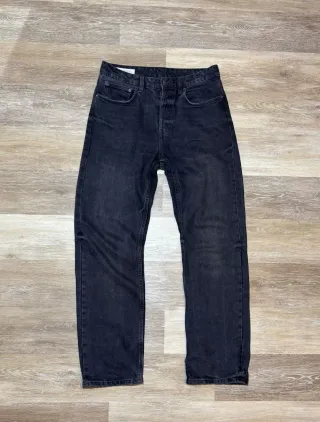 Vaqueros Zara Talla 36 Negro