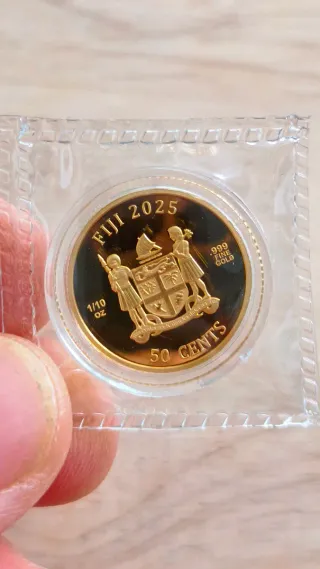 Moneda Oro 999 1/10 Oz CATS 2025 Prooflike (500u)