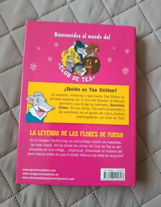 La leyenda de las flores de fuego: Tea Stilton 15