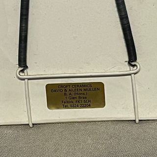 Cuadros infantiles cerámica escocesa (3 uds).